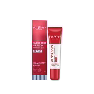 Dot & Key Gloss Boss Strawberry Crush Lip Balm 12g - SPF 30•