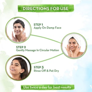 Mamaearth Oil-Free Face Wash for Acne Prone Skin 100ml •