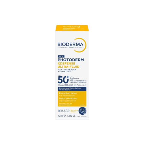 Bioderma Photoderm XDefense Ultra Fluid Invisible 40ml SPF50+ PA++++ •