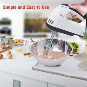 Electric Super Hand Mixer - White