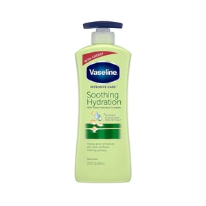 Vaseline Intensive Care Soothing Hydration Aloe Vera Body Lotion 600ml  •