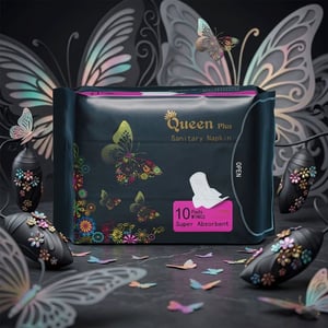 Queen Plus Sanitary Napkin 290mm 10 Wings Pads