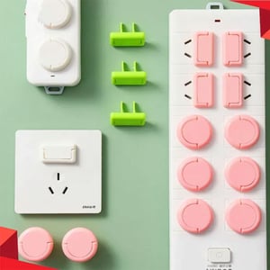 Socket Safety Protector - Pink