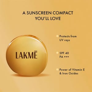 Lakme Sun Expert SPF 40 PA+++ Ultra Matte Compact 7g •