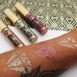 W7 Hot Lava Metal Flash Glitter Eyeliner - Magma (2687)