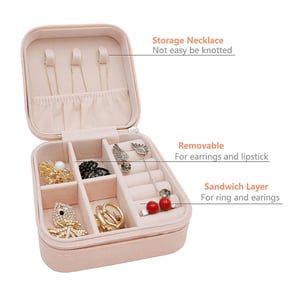 Jewelry Storage Box - Cyan