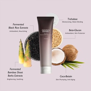 Haruharu Wonder Black Rice Moisture 5.5 Soft Cleansing Gel 100ml •