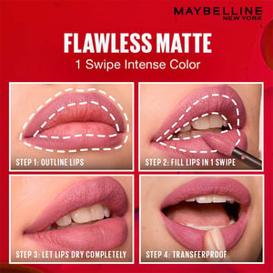 Maybelline New York Super Stay Matte Ink Liquid Lipstick 5ml - 530 Warrior