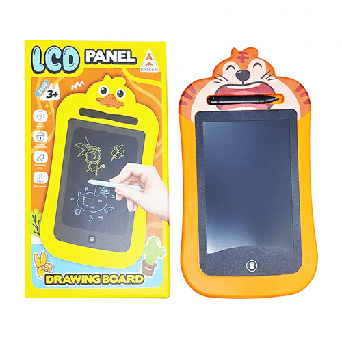 LCD Panel Drawing Board For Kids (Age 3+) - Tiger