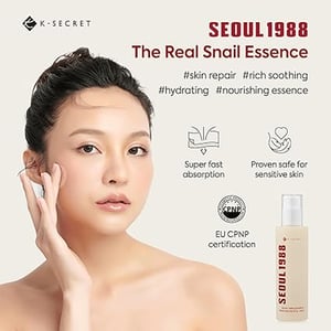 K - SECRET SEOUL 1988 Essence Snail Muchin 97% + Rice 100ml •