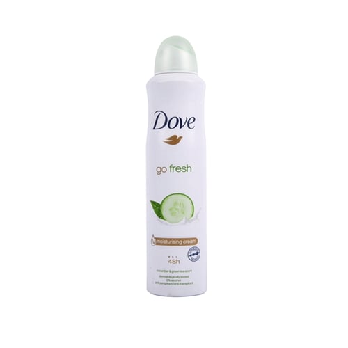 Dove Go Fresh Cucumber & Green Tea Deodorant Spray 250ml•