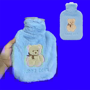 Ultra Comfortable Hot Water Bag - Baby Blue Teddy Bear