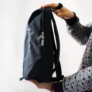 Stripelnc Mini Travel Backpack - Matte Black