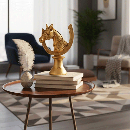 Horse Crown Piece Trophy