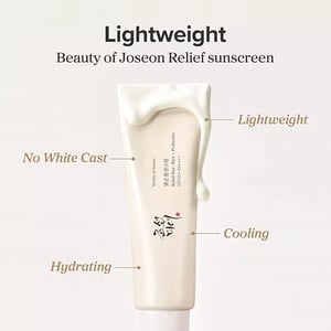 Beauty of Joseon Relief Sun: Rice + Niacinamide SPF50+ PA++++ Sunscreen 50ml •