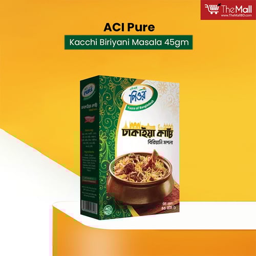 ACI Pure Kacchi Biriyani Masala 45gm