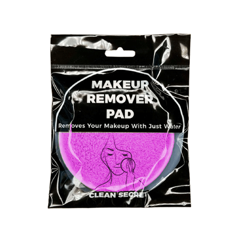 Clean Secret Makeup Remover Pad - Light Magenta