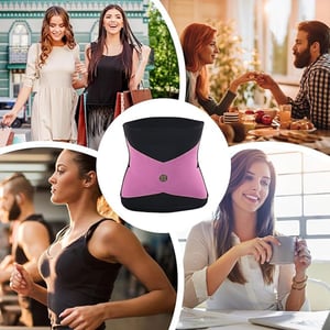 Body Shaper Belt Cross Abdominal Band - Black 3XL