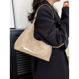 Trendy Fashionable Bag - Beige