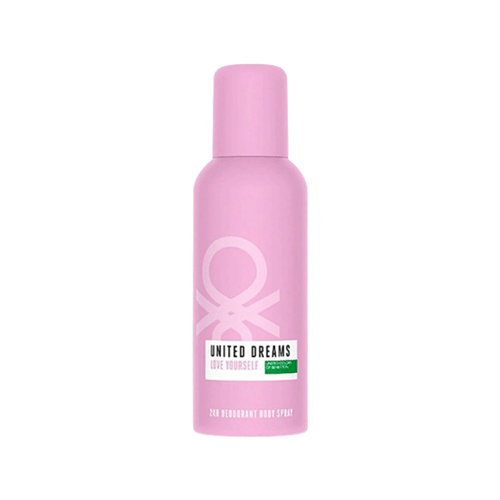 United Colors Of Benetton United Dreams Love Yourself 24h Deodorant Body Spray For Her 150ml  •