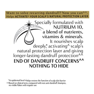 Clear Anti Dandruff Anti Hairfall Shampoo 330ml