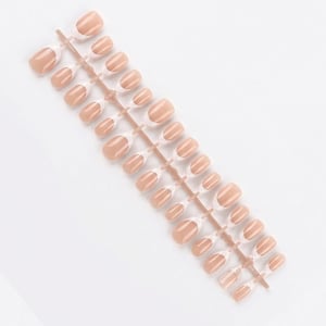 Premium False Nails 30pcs - White Nude Pink