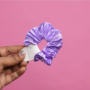 Scrunchie Soft Hand & Hairband - Purple