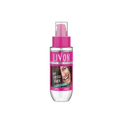 Livon Anti Frizz Hair Serum for All hair Type 100ml•