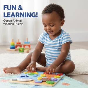 Wooden Jigsaw Puzzle - Sea Animal