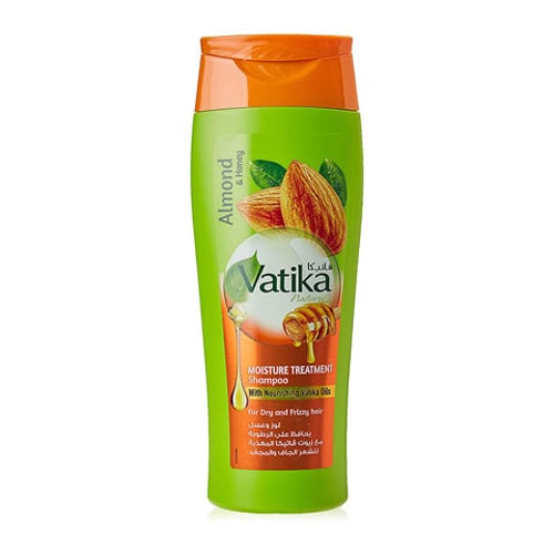 Dabur Vatika Naturals Moisture Treatment Shampoo With Almond and Honey 400ml •