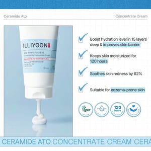 Illiyoon Ceramide Ato Concentrate Cream For Sensitive And Dry Skin 200ml  •