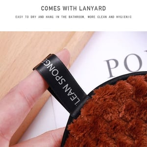 Clean Sponge Makeup Remover Puff - Violet