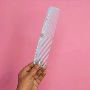 Ai Shu High Quality Regular Hair Comb - Sky Blue