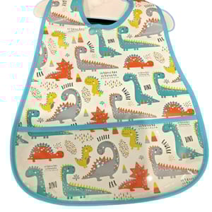 First Steps Wipe Clean Bib 6m+ - Animal