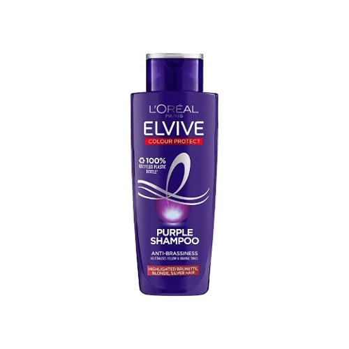 L'Oreal Paris Elvive Colour Protect Anti-Brassiness Purple Shampoo 200ml •