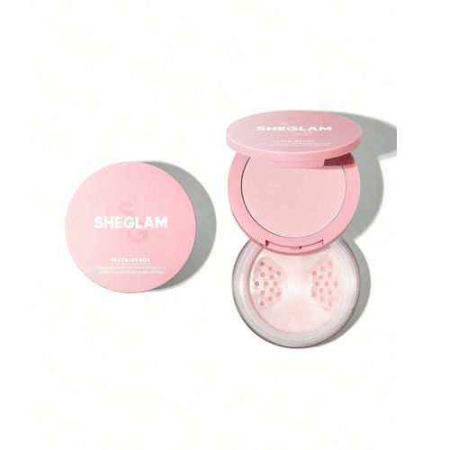 Sheglam Insta-Ready Face & Under Eye Setting Powder Duo 7g - Bubblegum
