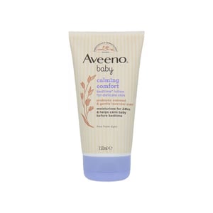 Aveeno Baby Calming Comfort Bedtime Lotion For Delicate Skin 150ml•