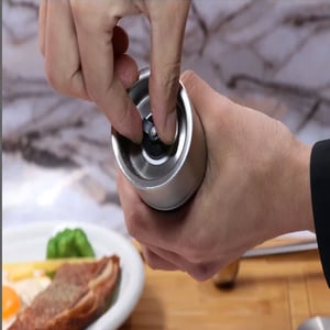 Black Pepper Stainless Steel Grinder