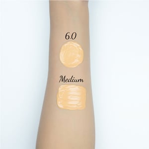 Guerniss Full Cover Matte Foundation 30ml - 6.0 Medium