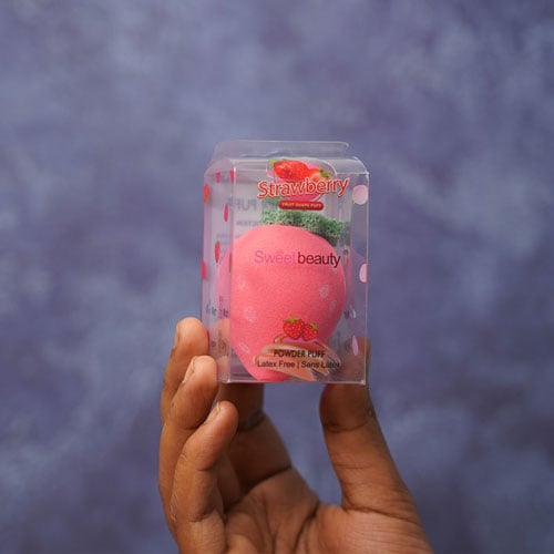Sweet Beauty Fruity Powder Puff - Strawberry