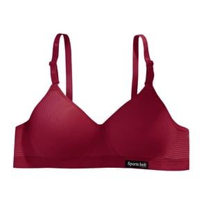 Soft Padded Bra For Women - 34 Red