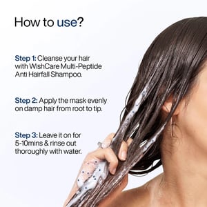 WishCare Multi Peptide Strengthening Hair Mask 110g •