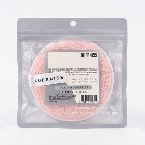 Guerniss Makeup Remover Puff - Pink