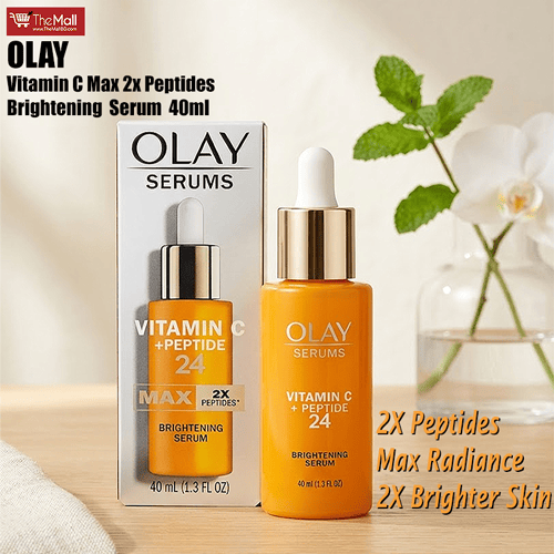 Olay Vitamin C Max 2x Peptides Brightening Serum 40ml  •