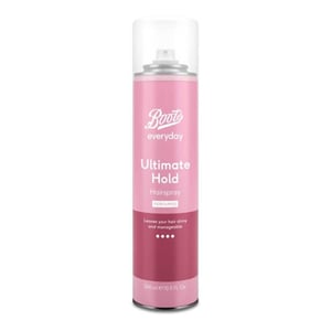 Boots Everyday Ultimate Hold Hair Spray Perfumed 300ml •