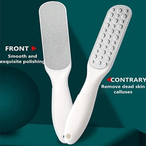 Liangyu Double Sided Foot Scrubber - White