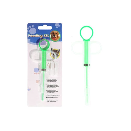 Feeding Kit For Pets - Green