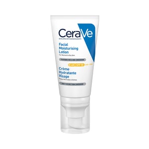 CeraVe AM Facial Moisturising Lotion For Normal To Dry Skin 52ml - SPF 50