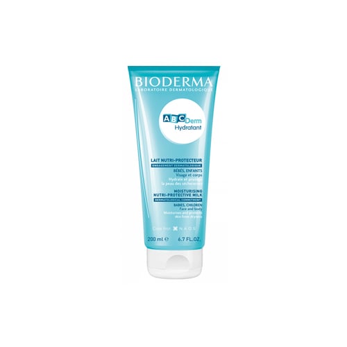 Bioderma ABCDerm Hydratant Moisturizing Cream for Baby 200ml•