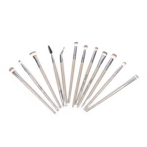 MAANGE Makeup Brush 12pcs - Chalk White